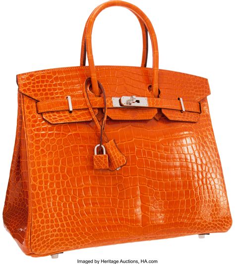 hermes croco orange|hermes birkin crocodile bags.